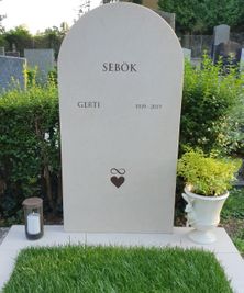 Grabstein aus Marmor Beige Avorio